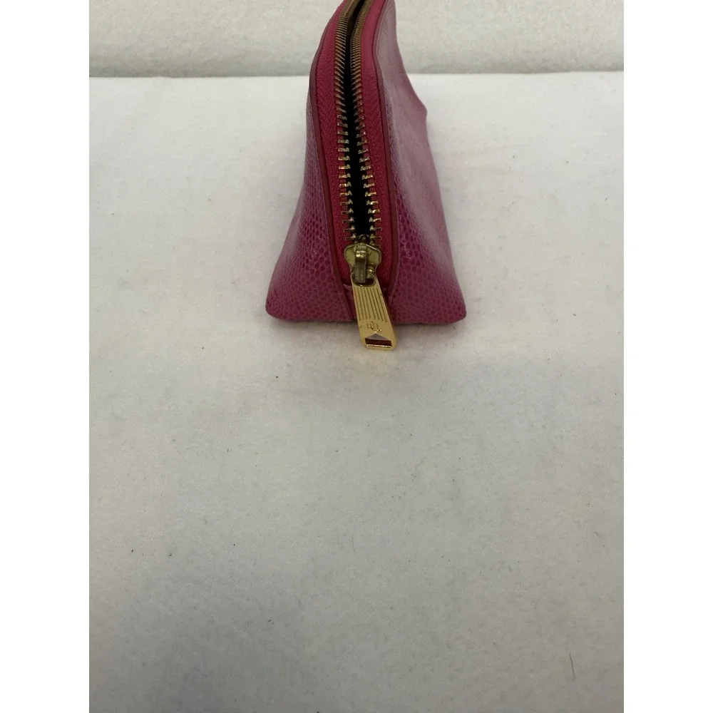 NWOT Lauren Ralph Lauren Pink Sloan Street‎ Triangle Cosmetic Bag